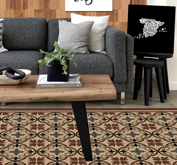 Cuadro mapa tipografía creativa del mundo - TenVinilo