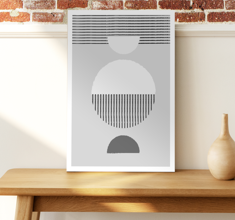 Cuadro comedor estilo nórdico - TenVinilo