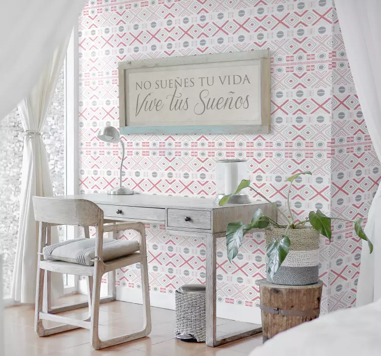 Vinilo pared dormitorio vivir tus sueños - TenVinilo