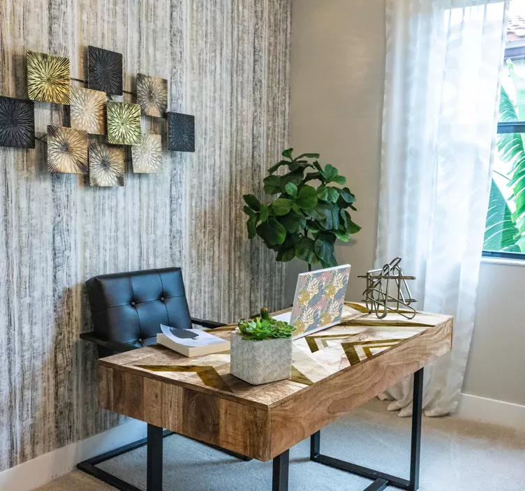 Vinilo para portátil patrones de hojas botánicas - TenVinilo