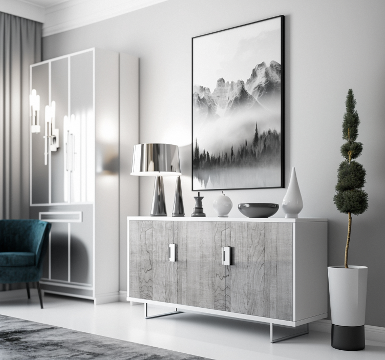 Vinilo para mueble madera Gris en español es "Madera Gris". - TenVinilo