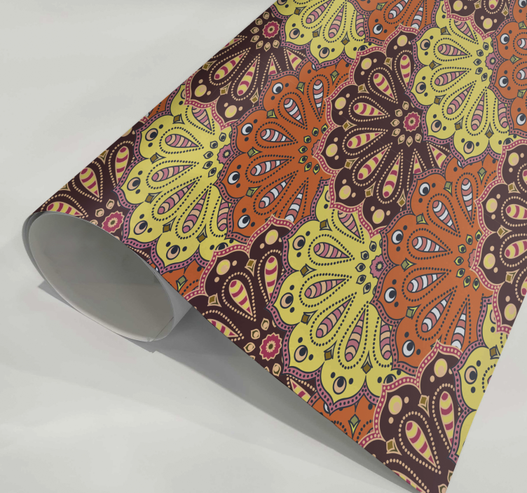 Vinilo cocina abstracto mandalaUn mandala abstracto es una forma  - TenVinilo