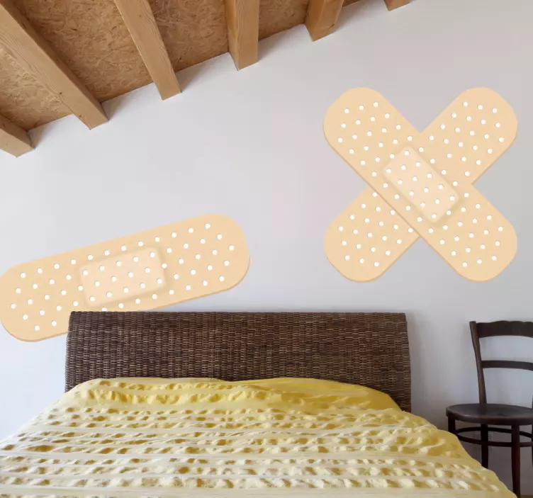 Adhesivo decorativo tiritas - TenVinilo