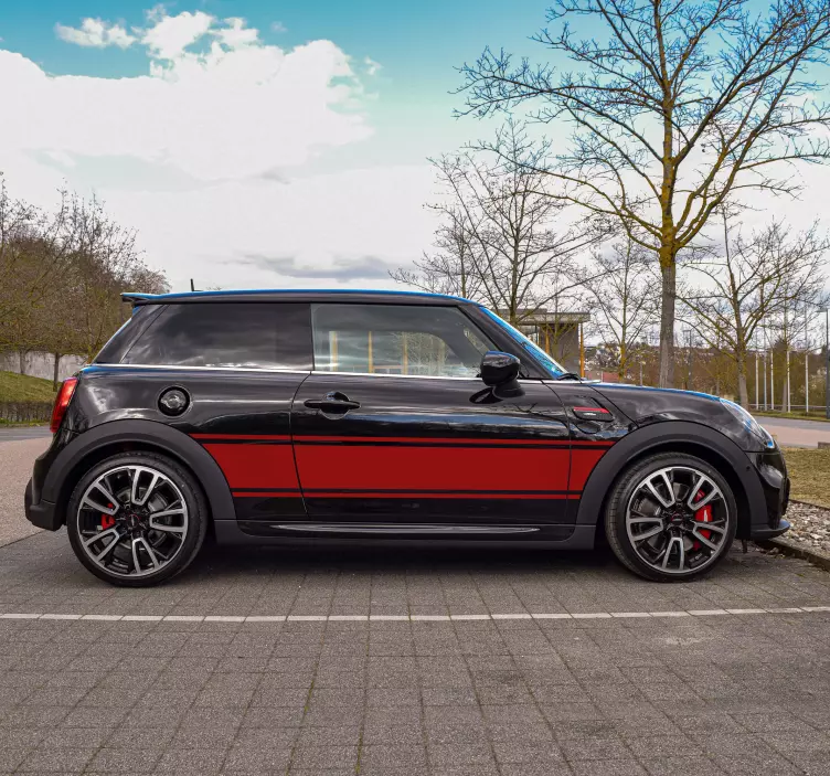 Pegatinas para coche custom rally - TenVinilo