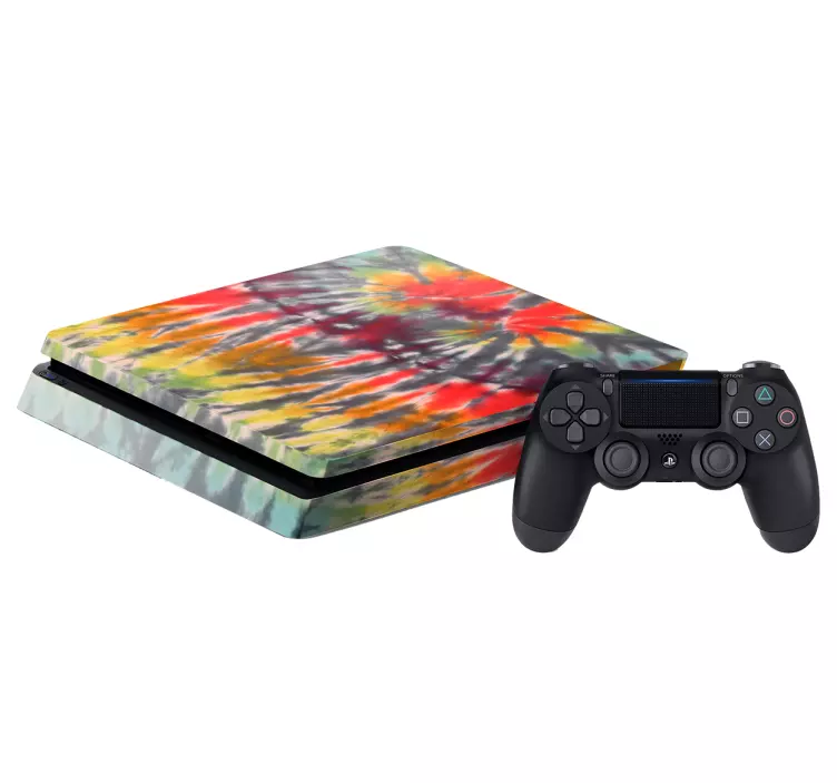Skin PS4 adhesiva multicolor - TenVinilo