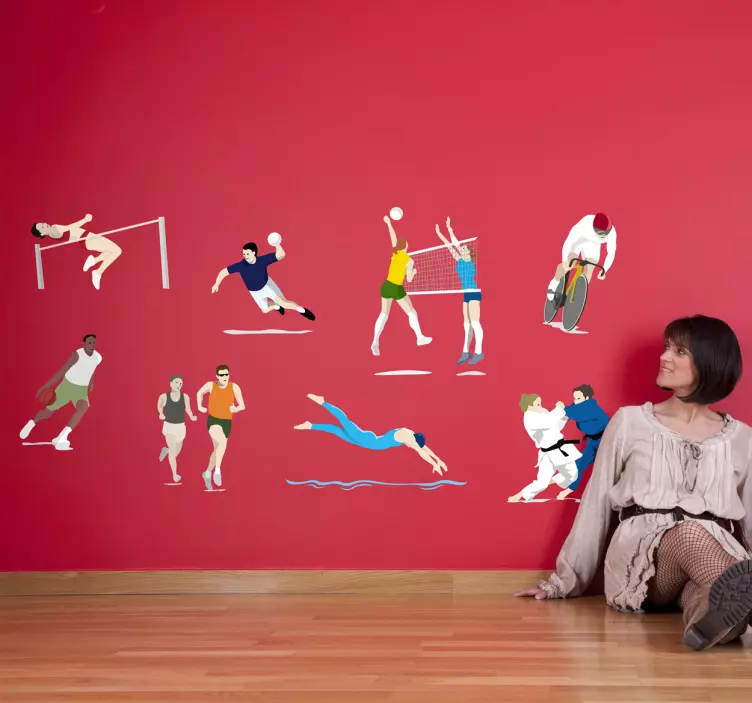 Stickers olimpiadas - TenVinilo