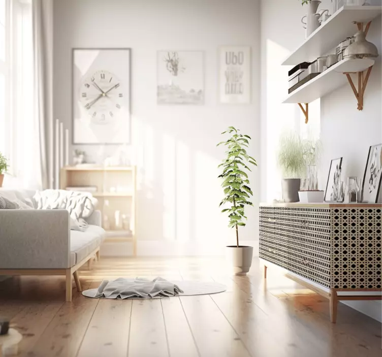 Vinilo mueble Canela marrón claro - TenVinilo