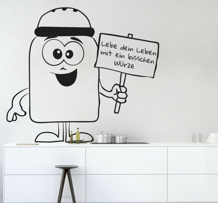 Vinilo alemania decoración vida especias - TenVinilo