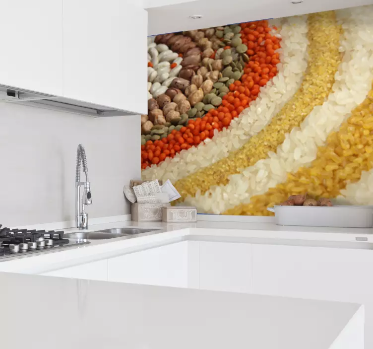 Vinilo anillo de legumbres - TenVinilo