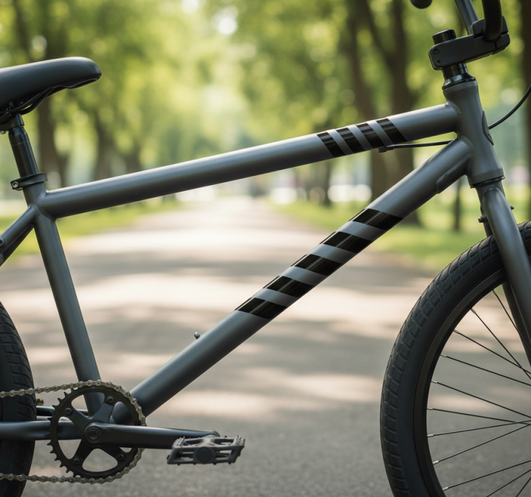 Vinilo bicicleta pack de rayas de carreras - TenVinilo