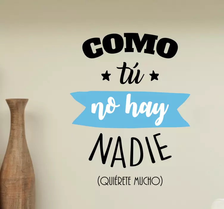 Vinilo como tú no hay nadie - TenVinilo