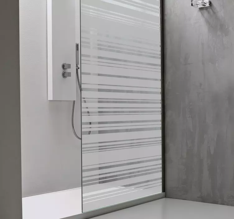 Vinilo cristalera código de barras - TenVinilo