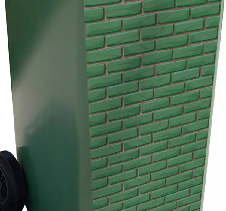 vinilo adhesivo de envase textura de ladrillos - TenVinilo