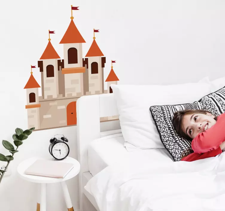 Vinilo decorativo castillo - TenVinilo