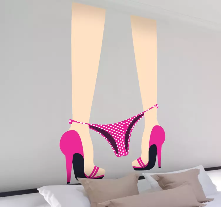 Vinilo decorativo descuido - TenVinilo