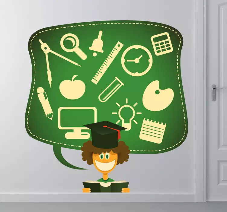 Vinilo decorativo en la escuela - TenVinilo