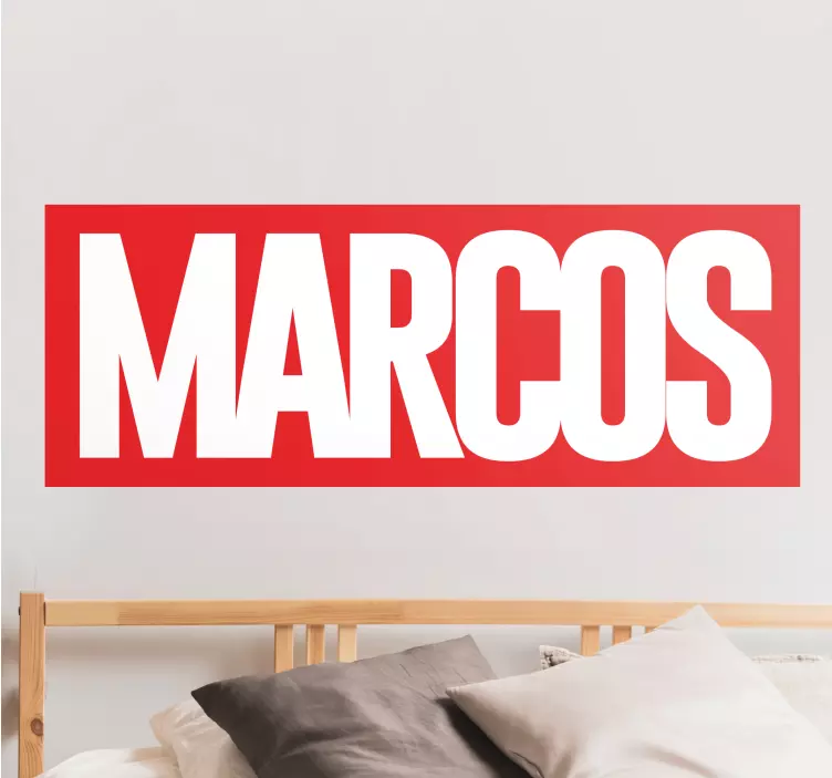 Vinilo personalizable Nombre personalizado cómico - TenVinilo