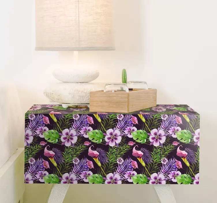 Vinilo Ikea flora de la selva - TenVinilo