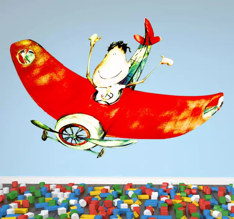 Vinilo infantil a volar - TenVinilo