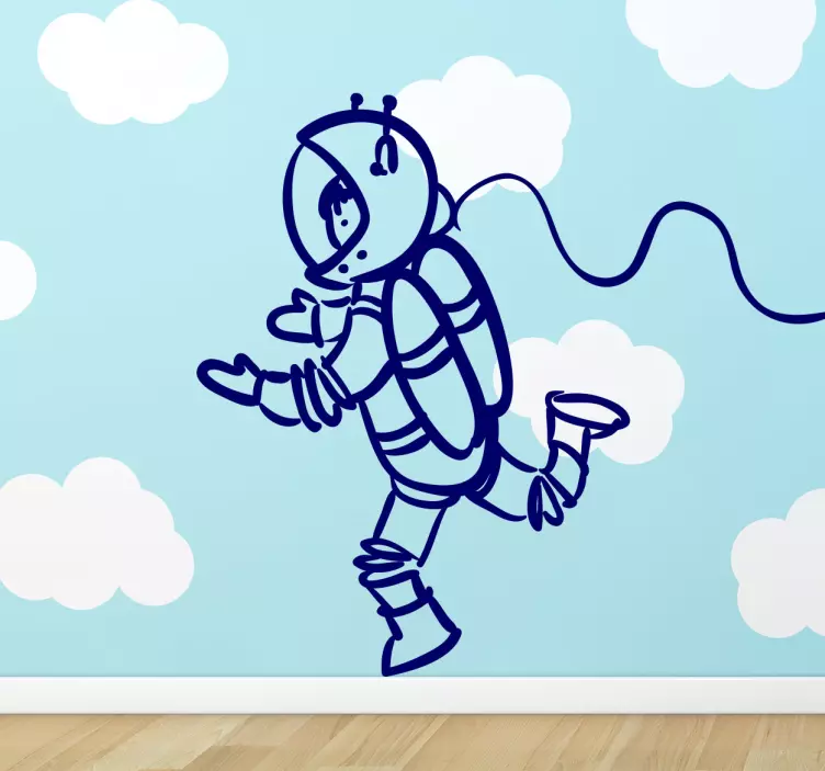 Vinilo infantil astronauta - TenVinilo