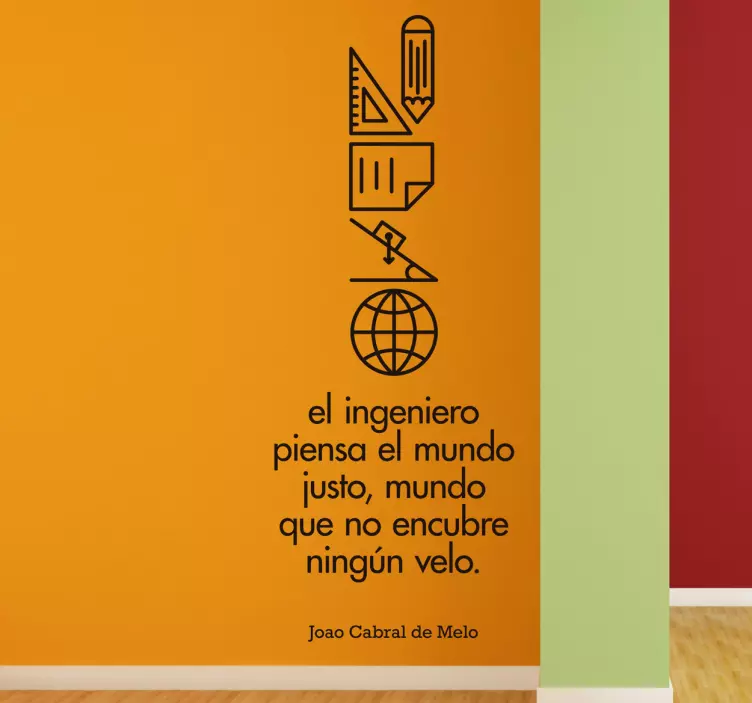 Vinilo ingenieros cita Joao Cabral - TenVinilo