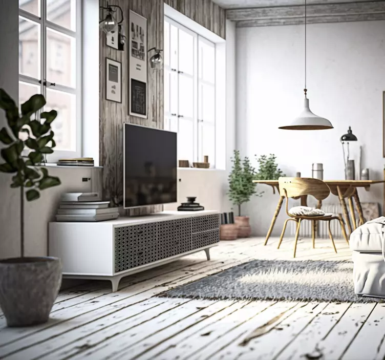 Vinilo adhesivo para mueble Canela gris - TenVinilo