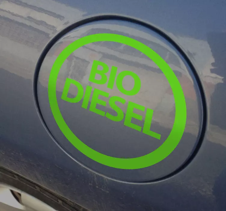 Vinilo para coche biodiesel - TenVinilo