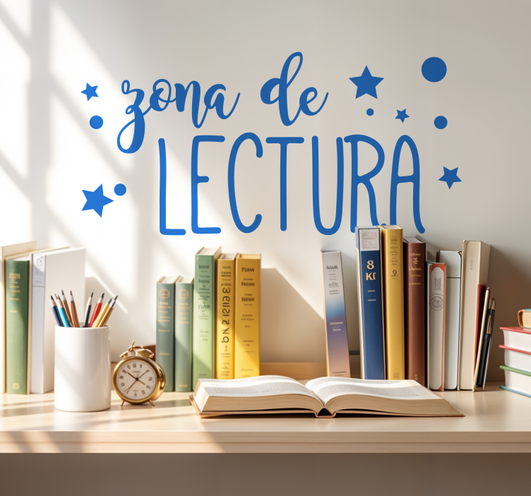Vinilo para escuela zona lectura - TenVinilo