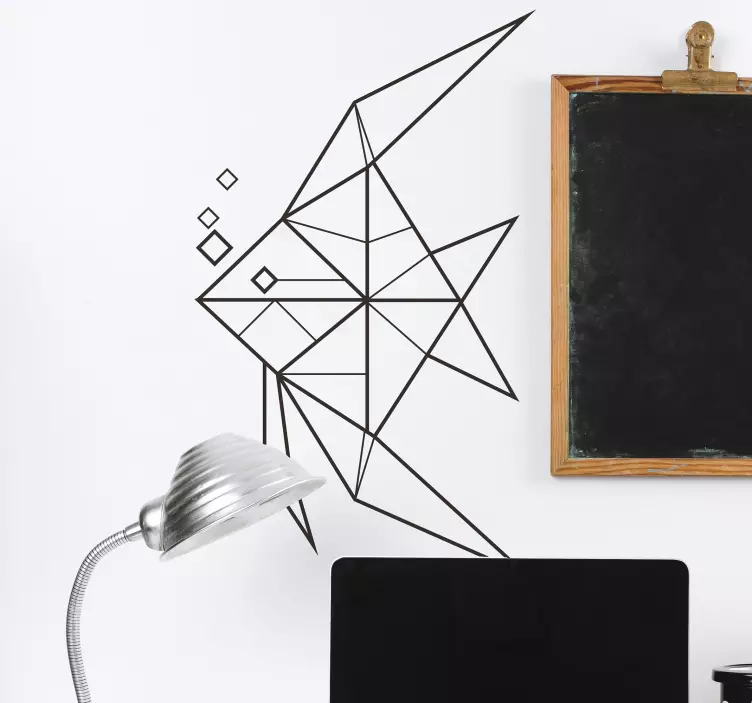 Vinilo peces 3d - TenVinilo