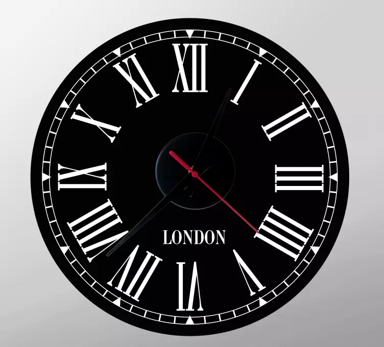 Vinilo reloj reloj clásico de londres - TenVinilo