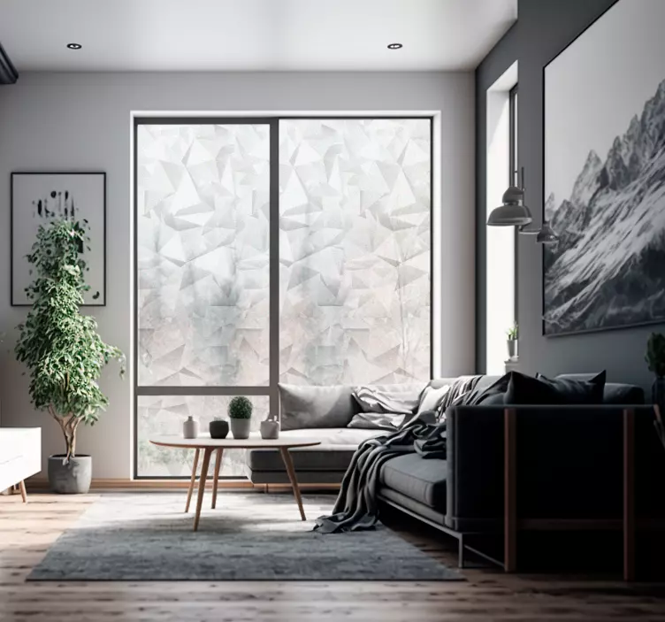 Vinilo para cristal ventana al ácido efecto 3D - TenVinilo