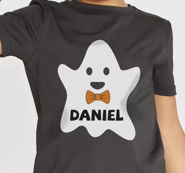 Camiseta niños disfraz de fantasmín adorable - TenVinilo