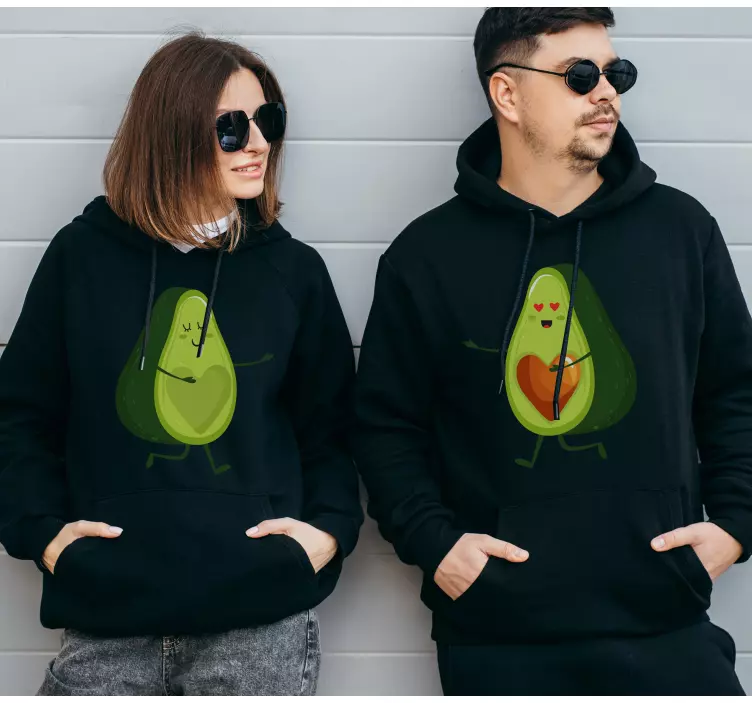 Camisetas de novios aguacates - TenVinilo