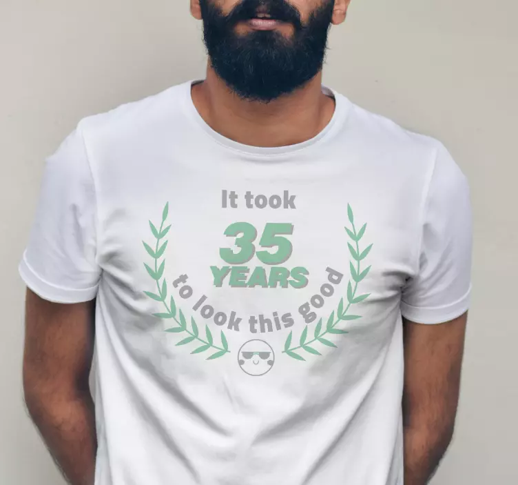 Camiseta celebración de 35 años - TenVinilo