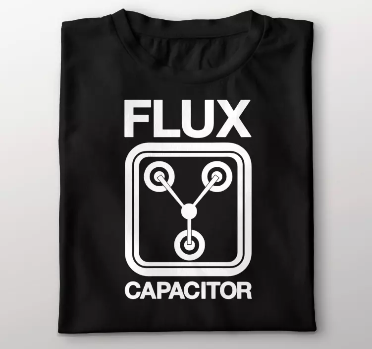 Condensador de flujo bttf camiseta personalizada - TenVinilo