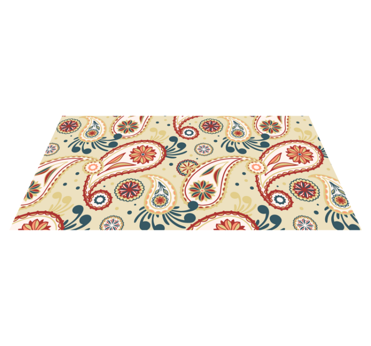 Alfombra vinílica baño gotas de agua de colores - TenVinilo