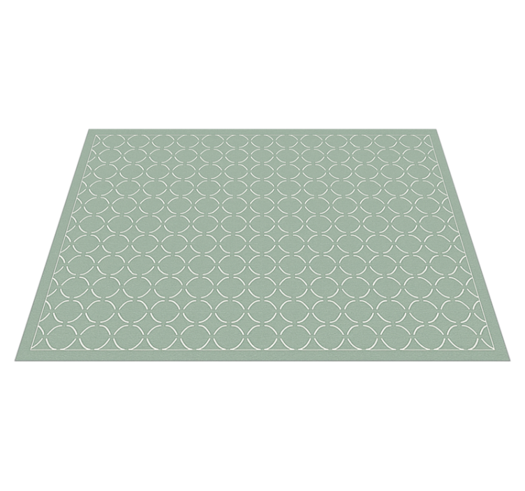 Alfombra vinílica cocina celadón lattice apagado - TenVinilo