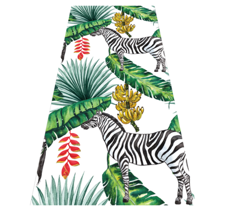 Alfombra vinílica animales patrón natural - TenVinilo