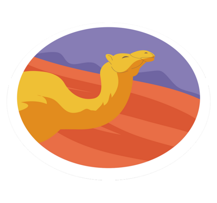 Alfombra vinílica animales coyote - TenVinilo