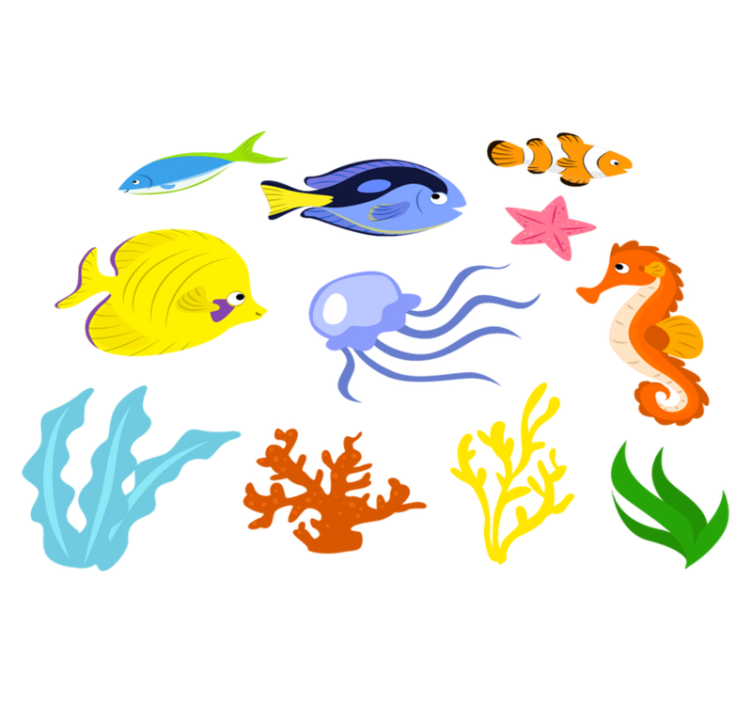 Alfombra vinílica baño inodoro marino - TenVinilo