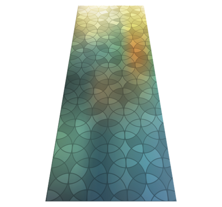 Alfombra vinílica baño efecto vidrio 3d - TenVinilo