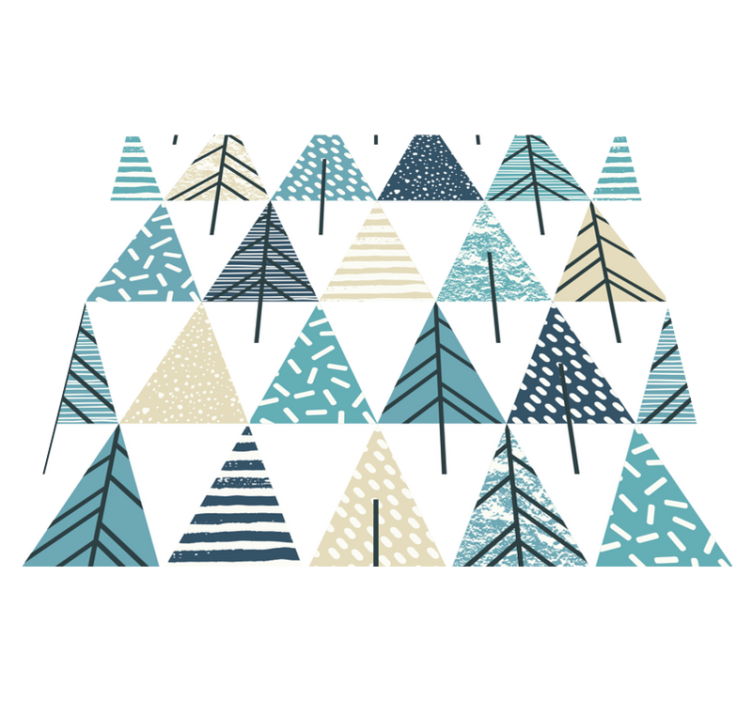 Alfombra vinílica dormitorio diseño nórdico - TenVinilo