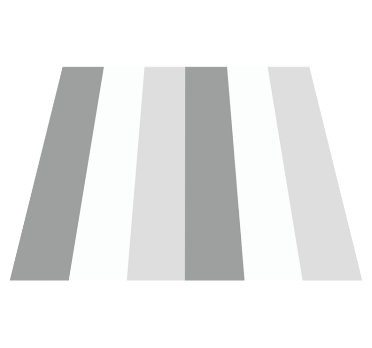 Alfombra vinílica dormitorio rayas verticales grises - TenVinilo