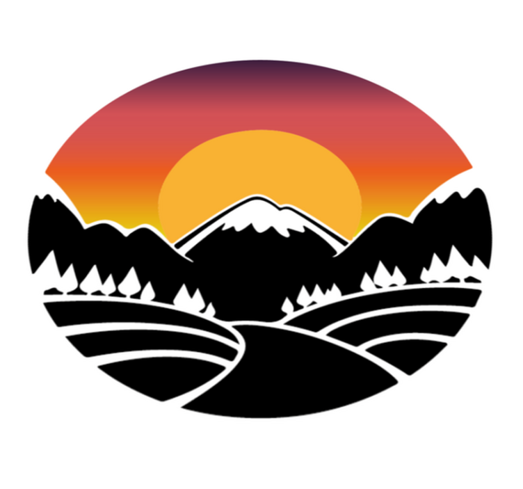 Alfombra vinílica naturaleza montaña y bosque - TenVinilo