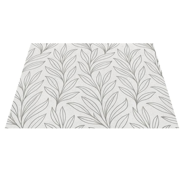 Alfombra vinílica dormitorio patrón cemento gris - TenVinilo