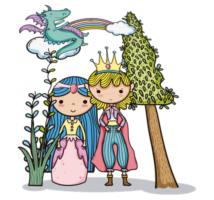 Alfombra de vinilo infantil mundo mágico - TenVinilo