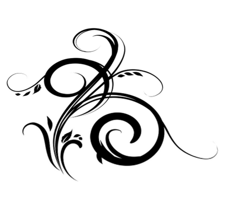 Alfombra vinílica dormitorio adhesivo decorativo filigrana - TenVinilo