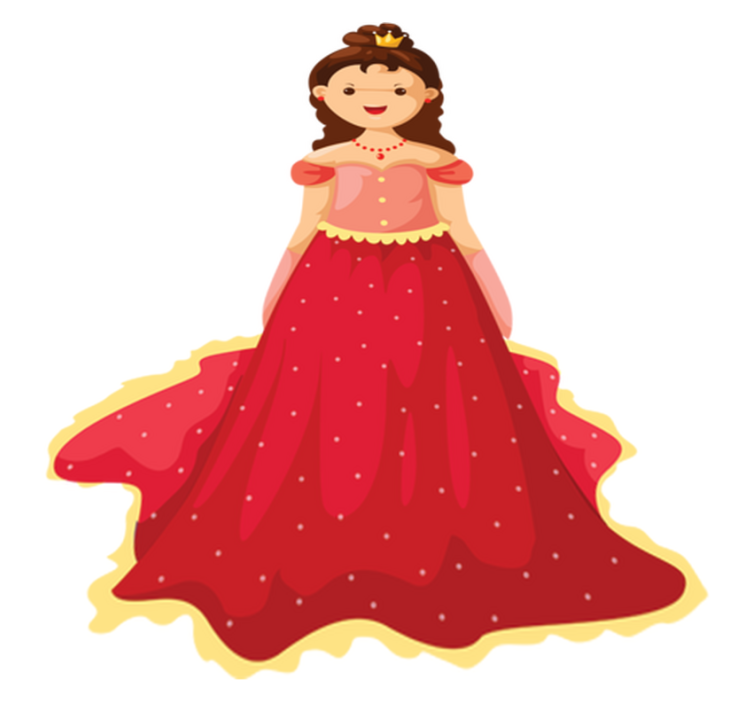 Alfombra de vinilo infantil ilustración de reina - TenVinilo