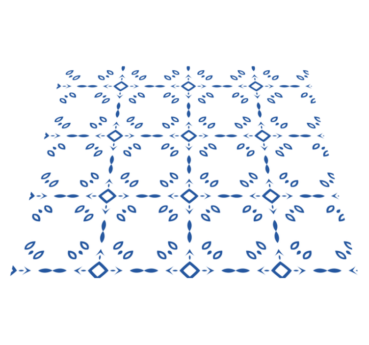 Alfombra vinílica baño papel tapiz clásico baño - TenVinilo