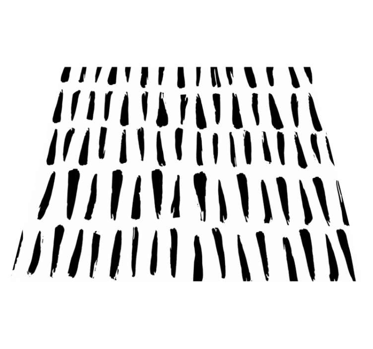 Alfombra vinílica baño patrón de rayas irregulares - TenVinilo